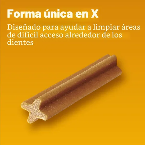 Miniatura 3 de Pedigree Dentastix - Golosinas para perros de raza grande, sabor original, bolsa de 2.08 libras (40 golosinas)