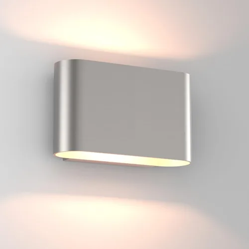 Miniatura 14 de Aipsun Juego de 2 Apliques de Pared LED Modernos Negros Luces de Pared para Interiores con Cableado Fijo Hacia Arriba y Hacia Abajo Luz de Montaje