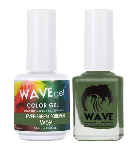 Miniatura 161 de WAVEGEL - Juego dúo de gel y esmalte de uñas a juego - Colección Simplicity - #P109 Blizzard I 0.5 onzas