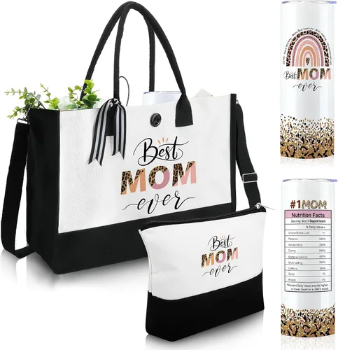 Miniatura 14 de Silkfly Set de 3 piezas de la mejor abuela del mundo para mujeres, regalos de cumpleaños, día de la madre, regalo de cumpleaños, vaso de acero