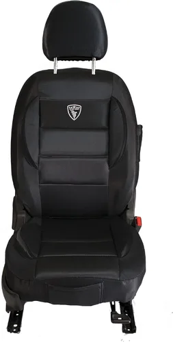 Miniatura 5 de Genérico Cubre Asientos de Carros Set Fundas Universal Juego 11 piezas Forros Deportivos Negro