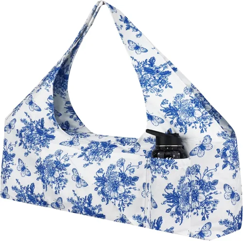 Miniatura 13 de Bolsa grande para esterilla de yoga, bolsas y portabebés se adapta a todo lo que necesitas, bolsa de transporte con correa para esterilla de yoga