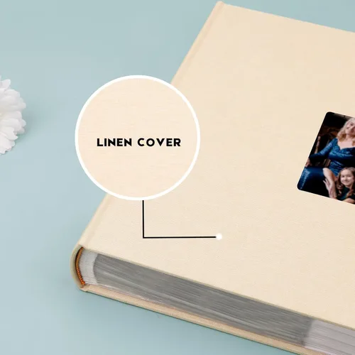 Miniatura 5 de Álbum de fotos de 600 bolsillos 4x6 con espacio para escribir, álbum de fotos de gran capacidad 4x6 que contiene 600 fotos horizontales y Beige