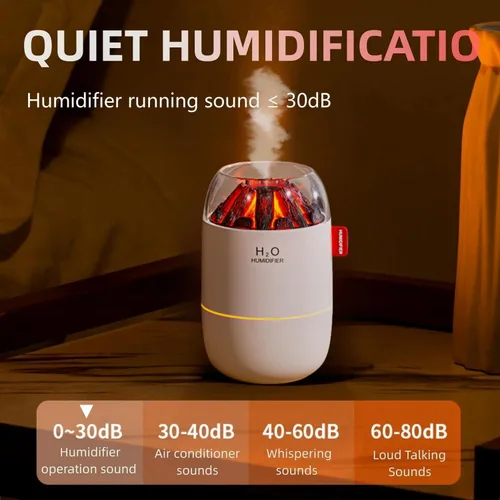 Miniatura 5 de Mini humidificador portátil, pequeña niebla fría, humidificador personal de escritorio para dormitorio de bebé, viajes, oficina, hogar, 2 modos
