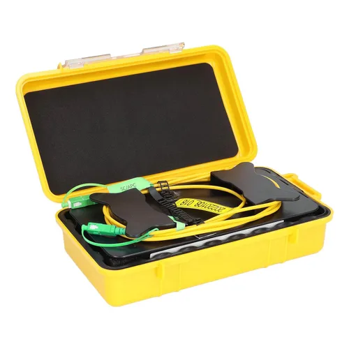 Miniatura 7 de Caja de cable de lanzamiento, 3,280.8 ft SCAPC a SCAPC OTDR Caja de cable Herramienta de prueba de fibra óptica Prueba de material de fibra
