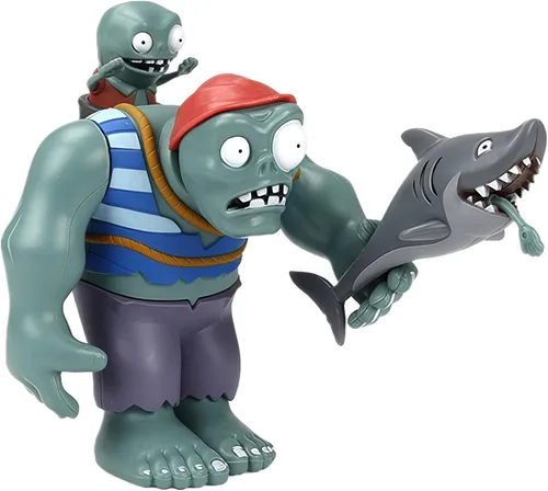 Miniatura 9 de JHESAO Plantas y Zombis Juguetes de Figuras de Acción, Serie de Juguetes PVZ Zombies 1 2, Grandes Regalos para Niños y Fanáticos, para Cumpleaños
