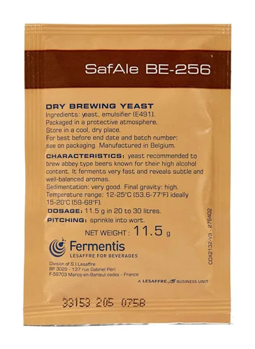 Miniatura 5 de Fermentis SafAle T-58 - Levadura de cerveza/cerveza Ale - Paquete de 1 - Con garantía de frescura North Mountain Supply