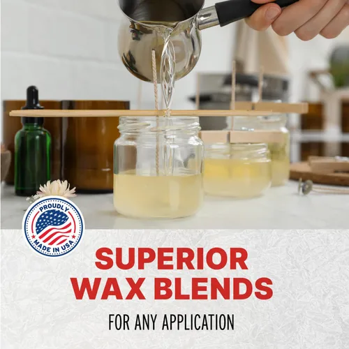 Miniatura 6 de Blended Waxes, Inc. - Cera de soja multiusos para hacer velas, cera de soja de primera calidad, ideal para hacer velas, pilares
