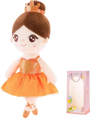 Miniatura 28 de Gloveleya Muñeca bebé niña regalo bailarina felpa suave muñeca púrpura claro Ballet Púrpura01