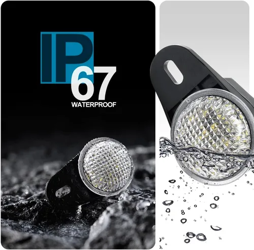 Miniatura 8 de Luces LED para alfombrilla interior y para salpicadero para Dodge Durango Nitro Ram 1500 2500 3500 1500 Classic LED Ensamblaje de lámpara