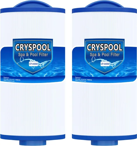 Cryspool® 04060 Filtro de spa compatible con PMA-R3/268548 con mango cerrado, 4CH-935, PWW35L, FC-0170, X268554, X268535, 817-4035, cartucho de