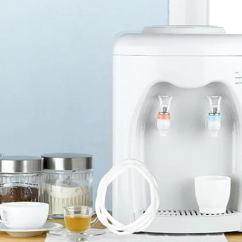 Miniatura 2 de Angoily Tubo de repuesto de manguera de silicona para bomba dispensadora de agua de 39.37 pulgadas, tubo flexible de silicona suave, resistente a