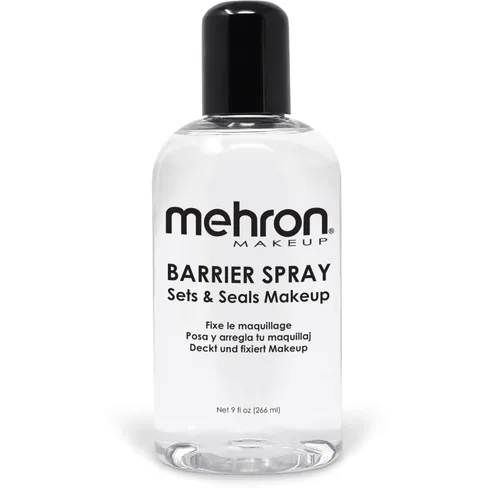 Mehron Spray de barrera de maquillaje | Spray fijador para maquillaje | Spray fijador de maquillaje para rostro 9 fl oz (9.0 fl oz)