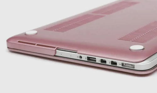 Miniatura 30 de UESWILL Funda de Carcasa Rígida Mate Compatible con MacBook Pro (Retina, 13 pulgadas, principios de 2015/2014/2013/finales de 2012), Modelo Negro