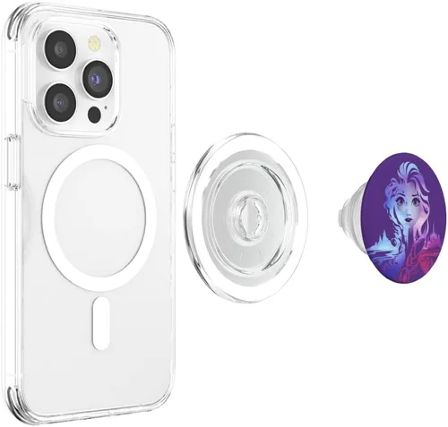 Miniatura 4 de Disney Frozen 2 Elsa Split Gradient Retrato PopSockets MagSafe PopGrip para iPhone