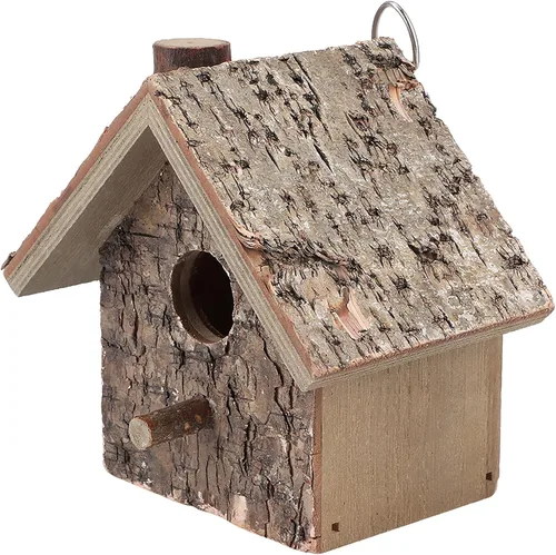Miniatura 8 de Yosoo Wren House, lugar de descanso para pájaros, tipo colgante, casa para pájaros para exteriores, para jardín y patio