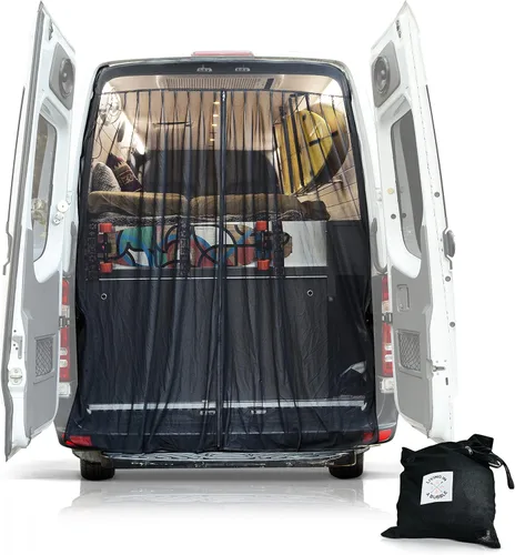 Living in a Bubble Pantalla para furgoneta para Mercedes Sprinter de techo medio y alto, Ford Transit y otras autocaravanas, mosquitero de puerta