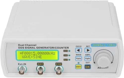 Miniatura 8 de Contador de generador DDS DC5V DDS generador de funciones programables de doble canal Medidor de frecuencia de forma de onda arbitraria