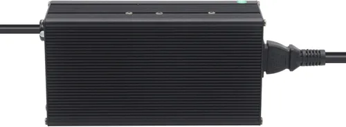 Miniatura 5 de Cargador de batería de 48 voltios y 10 amperios compatible con Club Car para carros de golf de 48 voltios con enchufe redondo de 3 pines