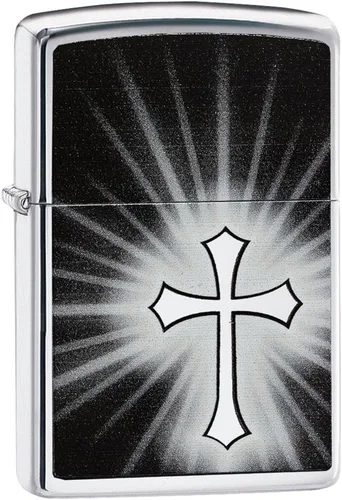 Miniatura 14 de Zippo - Encendedor de bolsillo cruzado Armadura San Benito Latón