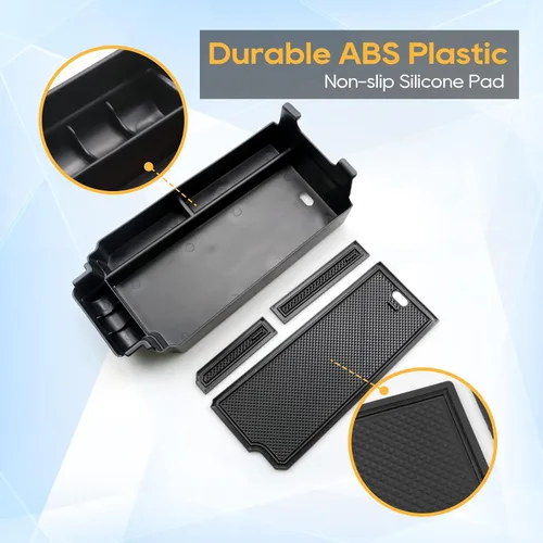 Miniatura 7 de LFOTPP Rogue Organizador de consola central para Nissan Rogue 2021 2022 2023 2024 2025 2026 Nissan Rogue [S/SL/SV/Platinum] T33 Caja