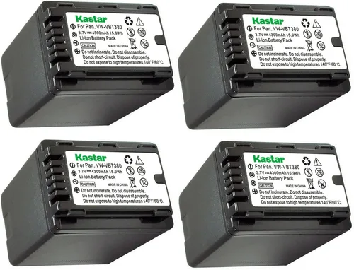 Miniatura 6 de Kastar Batería de repuesto VW-VBT380 para Panasonic HC-V550K, HC-V620M, HC-V710, HC-V720, HC-V720M, HC-V720GK, HC-V720MGK, HC-V720K, HC-V750