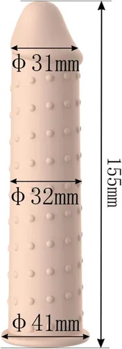 Miniatura 2 de Suave pene manga retraso eyaculación juguetes sexuales reutilizables para hombres erección Penig anillo silicona condón dildo ampliación