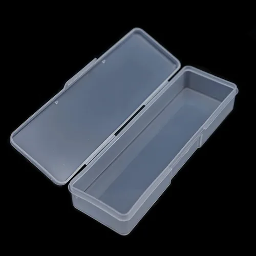 Miniatura 5 de Lokyango Caja personal de almacenamiento de plástico de 4 piezas para uñas, caja de almacenamiento de implementos de uñas, caja organizadora, caja