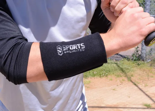 Miniatura 6 de Sports Unlimited Banda Instructora Triple para Adultos, Muñequeras de Fútbol para Jugadas, Muñequeras de Béisbol, Bandas de Brazo QB Negro