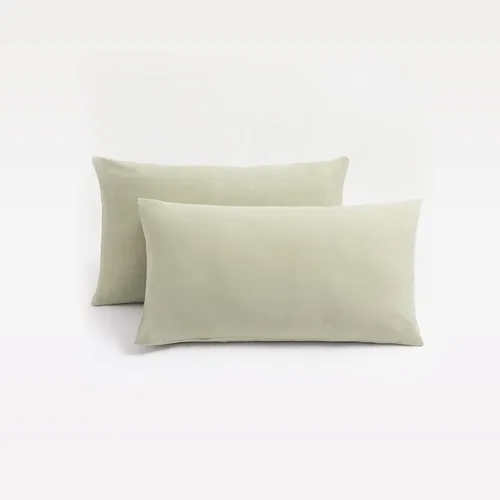 Miniatura 124 de Juego de 2 fundas de almohada pequeñas de punto Jersey Knit para viajes o niños pequeños de 12 x 16 pulgadas, 13 x 18 o 14 x 20 pulgadas, sobre
