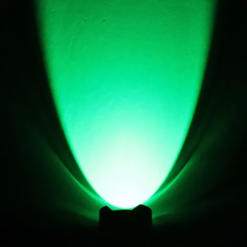 Miniatura 8 de Linterna de haz verde de largo alcance LED escalable, linterna LED verde de 3 modos para detección nocturna e invernadero