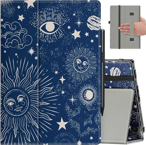 Miniatura 14 de VORI Funda para tableta Amazon Kindle Fire HD 10 (13ª/11ª generación 2023/2021) y Fire HD 10 Plus – Funda plegable delgada con función