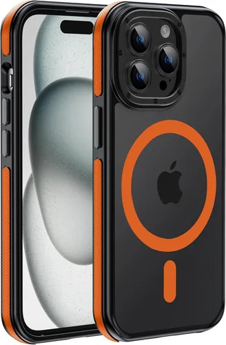 Miniatura 144 de Funda para iPhone 17 Pro Max con protector de lente de cámara [protección de grado militar de 10 pies] compatible con MagSafe a prueba de golpes