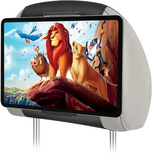 Miniatura 7 de Soporte para tablet con reposacabezas, soporte para iPad para asiento trasero de automóvil, soporte para tableta, iPhone, Fire HD y todos