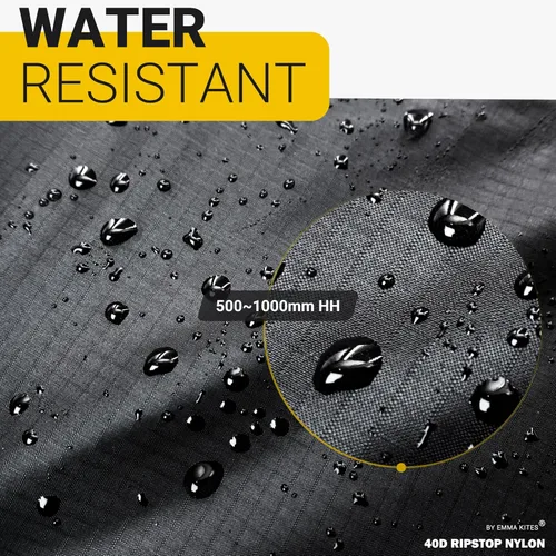 Miniatura 5 de Emmakites 60x36 pulgadas(Ancho) 40D Ripstop Nylon Tela 1.69 onza (Cuadrado) de repelente al agua a prueba de polvo hermético PU revestimiento