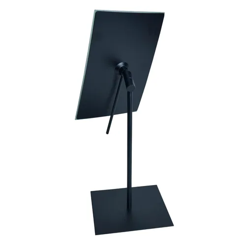 Miniatura 9 de JERDON Espejo rectangular de maquillaje de mesa, aumento 3X con acabado negro, espejo de tocador de 5 x 8 pulgadas, ajuste de pivote, modelo JP358BK
