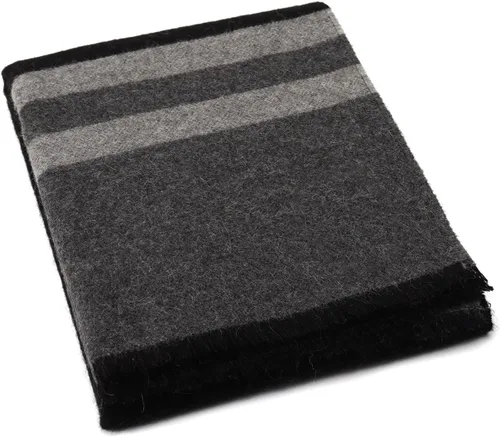 Miniatura 21 de Superfine - Manta de lana de alpaca – Manta ligera de lana merino de alpaca para uso en interiores o exteriores Manta de lana de alpaca peruana
