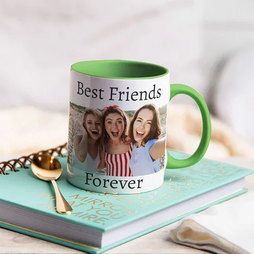 Miniatura 3 de Tazas de café con foto personalizada, 11 onzas, color negro con imagen, texto, regalos personalizados, taza de cerámica personalizada, gran regalo