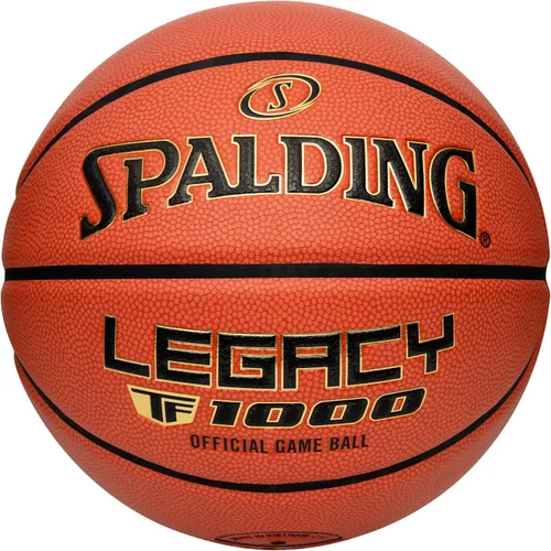 Miniatura 11 de Spalding Legacy TF-1000 - Balones de baloncesto para interiores, cubierta compuesta de microfibra que absorbe la humedad, aprobada por la escuela