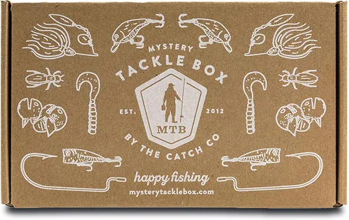 Catch Co Caja de aparejos misteriosos WALLEYE Kit de pesca