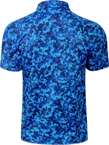 Miniatura 19 de TAPULCO Camisetas tipo polo de secado rápido para hombre, diseño de camuflaje, atléticas, ligeras, transpirables, casuales, para golf