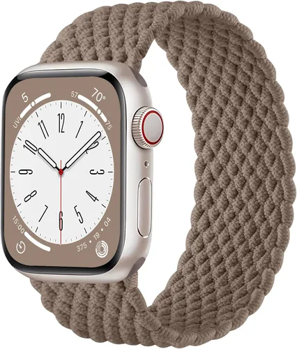 Miniatura 15 de Zedoli Correas trenzadas Solo Loop para Apple Watch Band de 1.496 pulgadas, 1.575 pulgadas, 1.614 pulgadas, 1.654 pulgadas, 1.732 pulgadas, 1.772