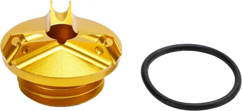 Miniatura 10 de Tapa de llenado de aceite Billet color negro para Yamaha MT-03 MT03 MT-07 MT07 MT-10 / SP MT-25