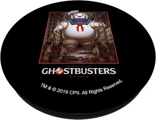 Miniatura 2 de Póster Ghostbusters vs Stay Puft – PopSockets Grip y soporte para teléfonos y tabletas