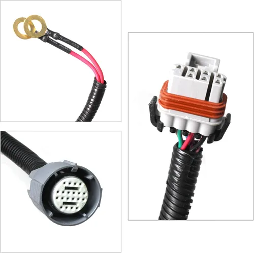 Miniatura 6 de Arnés de cableado 5.3 LS Arnés de cableado del motor compatible con DBC LS1 4.8 5.3 6.0 Vortec Drive by Cable 4L60E 1999-2006, con guía de cableado