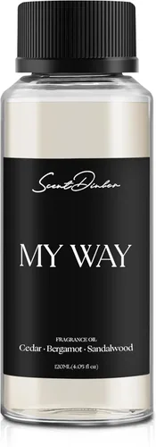 My Way - Aceite difusor inspirado en The One Hotel, incluye cedro, bergamota, sándalo, aceite difusor de hotel, se adapta a cualquier difusor, 4.1