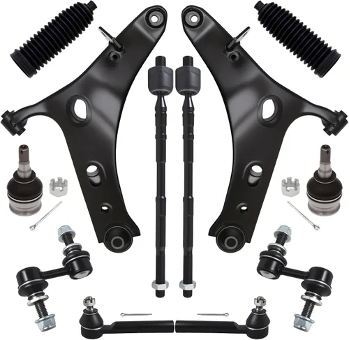 Miniatura 18 de AUQDD Brazo de control inferior delantero de suspensión (rótula/rótula) compatible con código de cuerpo Sub-aru Legacy Outback B14 2010-2014