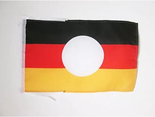 Miniatura 742 de Bandera de México AZ FLAG, 45.7 x 30.5 cm, con cordones - Pequeñas banderas mexicanas de 30 x 45 cm - Bandera de 45.7 x 30.5 cm