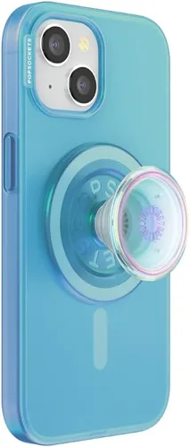 Miniatura 20 de PopSockets Funda para iPhone 15 Plus con agarre redondo compatible con MagSafe, funda para iPhone 15 Plus, compatible con carga inalámbrica - Aura