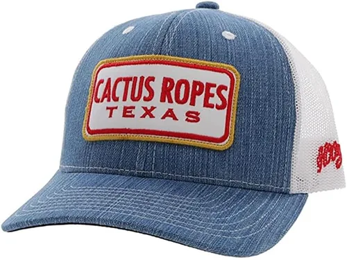 Miniatura 16 de HOOEY Adjustable Snapback Trucker Hat with Cactus Ropes Logo